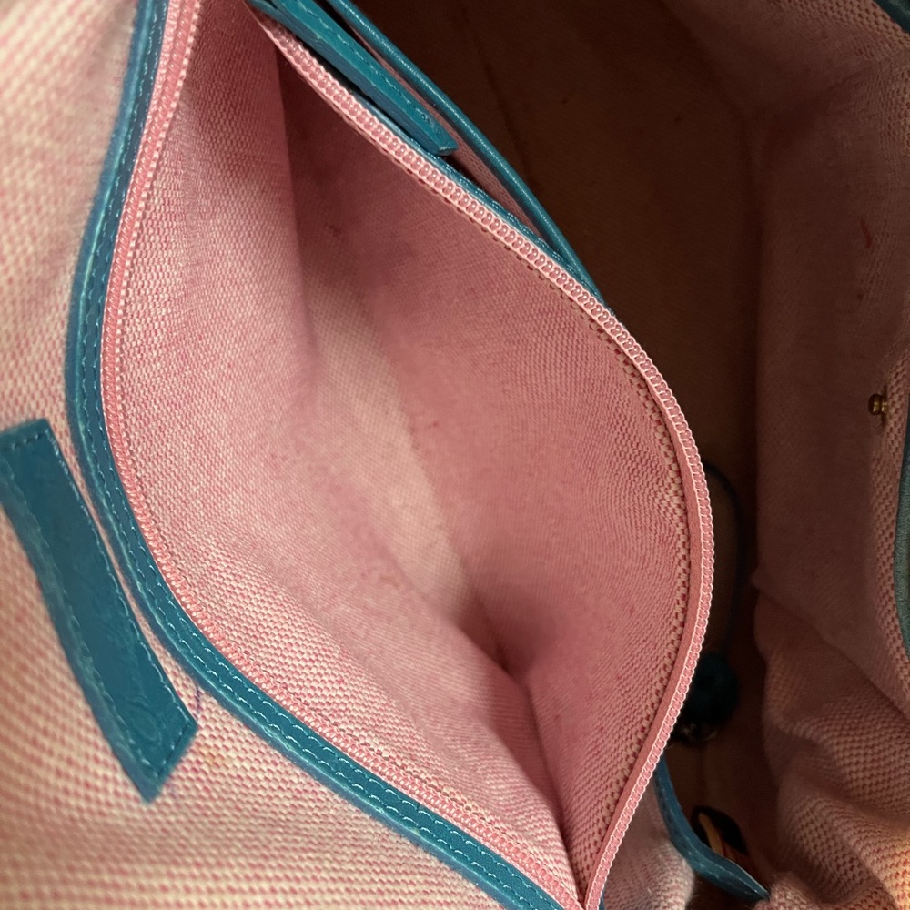 Dooney & Bourke Dillen Blue Aqua Satchel - Picture 5 of 13